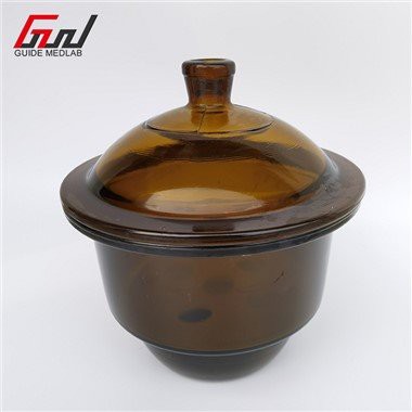 Amber Glass Vacuum Desiccator untuk Makmal
