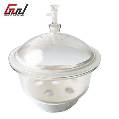 Desiccator Vakum Kaca untuk Makmal